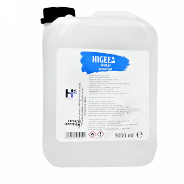 Dezinfectant maini virucid Higeea Alcool gel 5 litri