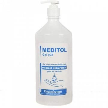 Dezinfectant pentru maini Meditol Gel ICF 1 litru