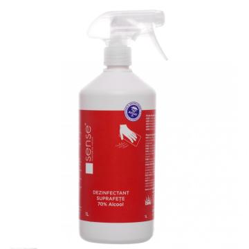 Dezinfectant suprafete RTU 70% alcool 1L, Sense