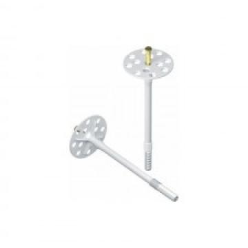 Diblu PVC cu cui metalic pentru polistiren 220mm