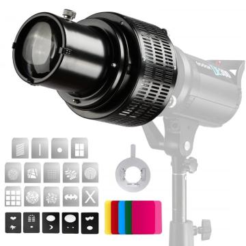 Difuzor de blit cu reflector Snoot de focalizare cu montura