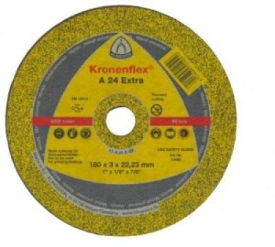 Disc abraziv Klingspor A24 Extra / 115mm, 16mm