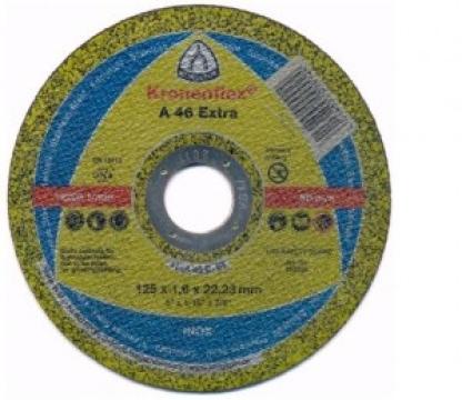 Disc abraziv Klingspor A46 Extra / 125mm, 1.6mm