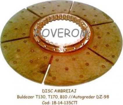 Disc ambreiaj buldozer t130, t170; autogreder dz-98