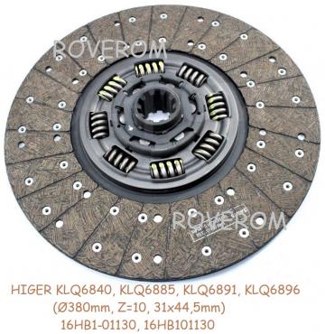 Disc ambreiaj bus Higer KLQ6840, KLQ6885, Shen Long SLK6790