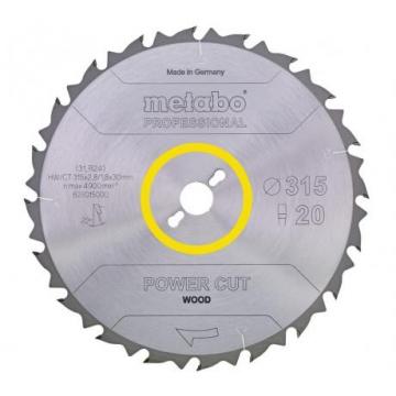 Disc circular Metabo Power Cut Wood 450x3.5x30