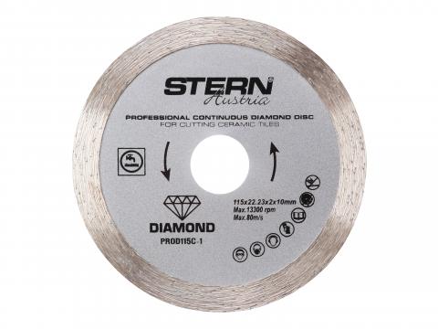 Disc diamantat continuu profesional 115 mm, PROD115C-1