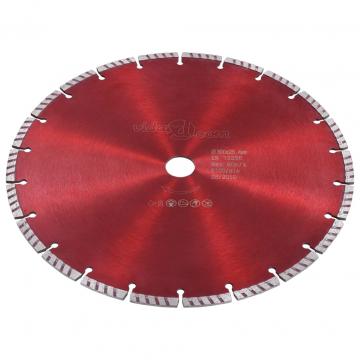 Disc diamantat de taiere cu turbo, otel, 300 mm