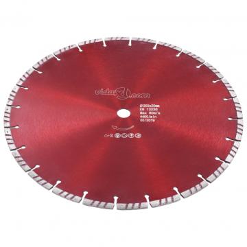 Disc diamantat de taiere cu turbo, otel, 350 mm