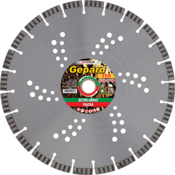 Disc diamantat pentru beton armat Gepard