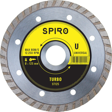 Disc diamantat universal Spiro Turbo