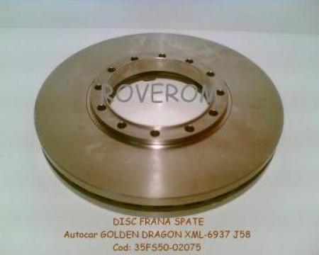 Disc frana spate autocar Golden Dragon XML-6937J58