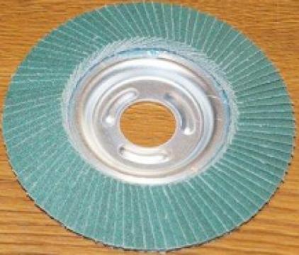 Disc lamelar inox 115x22 P120, ceramic