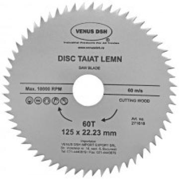 Disc taiat lemn 180 x 22.23 mm - 72 T