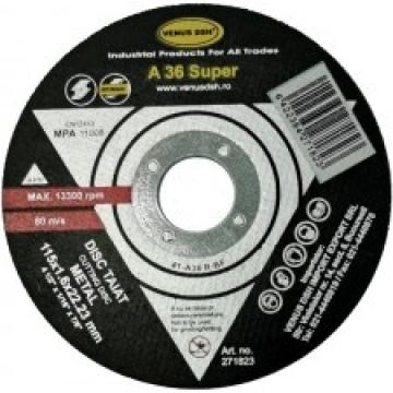 Disc taiat metal A36 115x1.6x22.23mm