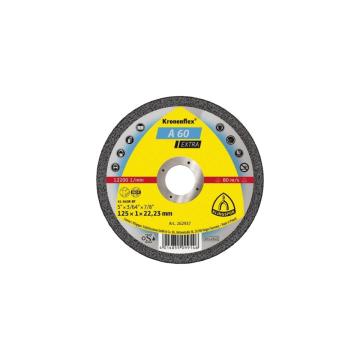 Disc taiere inox si metal, Klingspor A60 Extra, 125x1mm