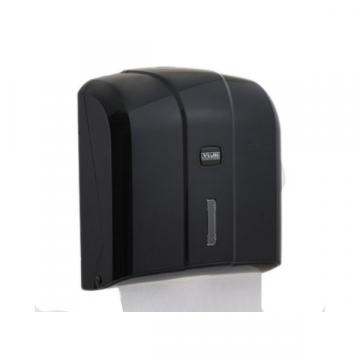 Dispenser Vialli, prosop Z, capacitate 300 foi, black