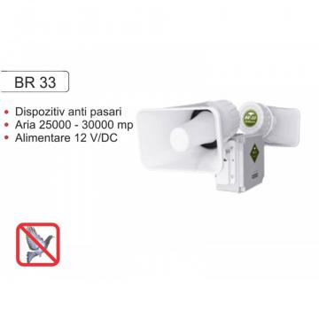 Dispozitiv electronic impotriva pasarilor daunatoare BR 33