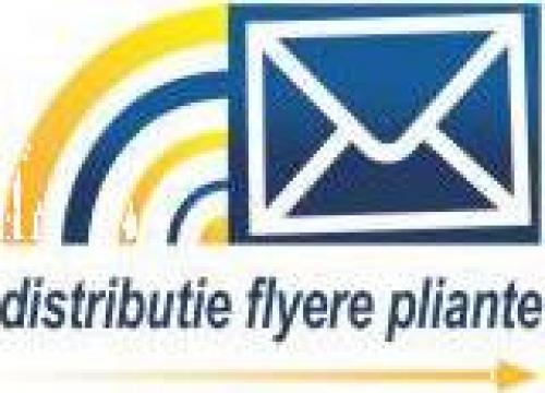 Distributie flyere, pliante