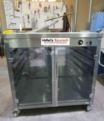 Dospitor inox 12 tavi cu usi batante