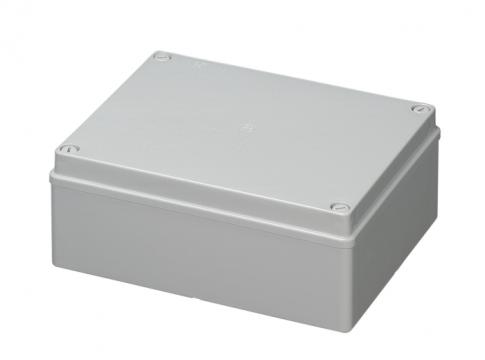 Doza aplicata patrata 190x140x70mm IP56 pentru distributie