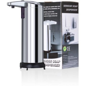 Dozator dispenser metalic de sapun automat cu senzor infrar