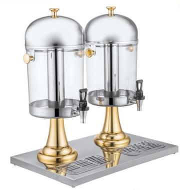 Dozator dublu 2x7,2l pentru suc Raki auriu