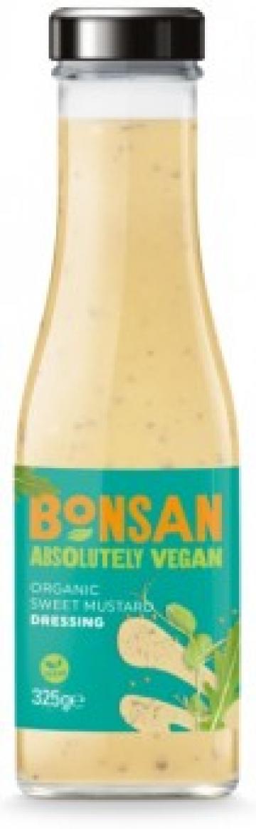 Dressing cu mustar dulce bio 310ml Bonsan
