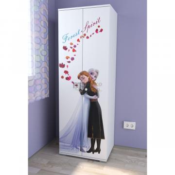 Dulap copii Frozen 2 - 60x51x178 cm