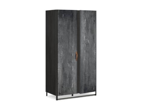 Dulap cu 2 usi Dark metal