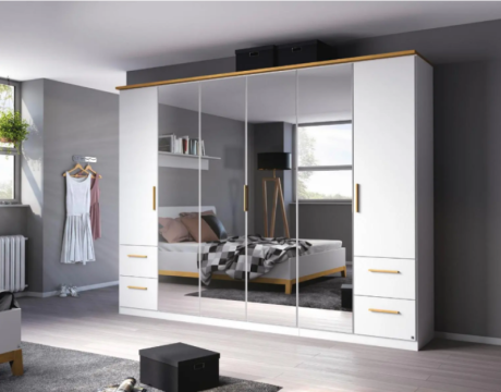Dulap cu oglinda Carlsson 271x212x58cm