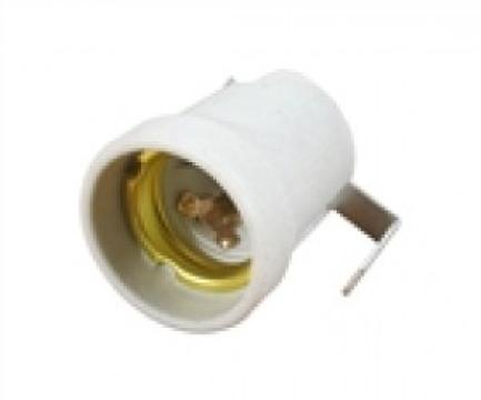 Dulie ceramica E27 cu lamela