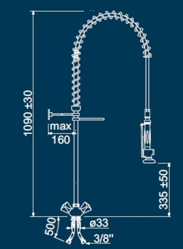 Dus prespalare vase cu 2 robineti 547202