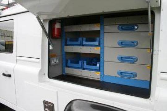 Echipare autovehicule de teren ca atelier mobil mentenanta