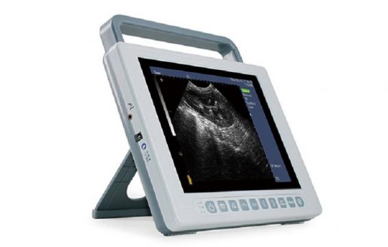Ecograf veterinar cu ultrasunete Kaixin K10, alb-negru