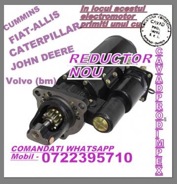 Electromotor cu reductor Caterpillar, Cummins 12 dinti