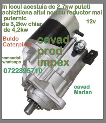 Electromotor nou cu reductor de 3,2-4,2kw  budo Caterpillar