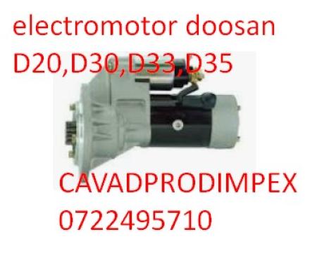 Electromotor pentru utilaj industrial Doosan clasa D20,30,33