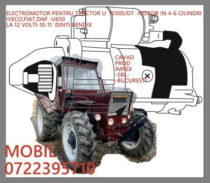 Electromotor tractor 1010DT 4-6CYL, motor Daf, Iveco
