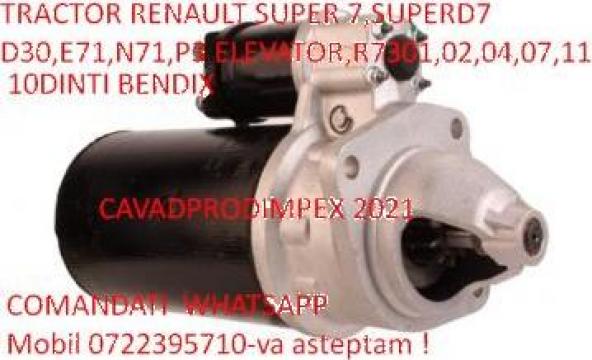 Electromotor tractor Renault super 7, 9 sau 10 dinti bendix