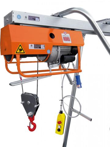 Electropalan profesional 950 kg, 2 x 40 metri cablu