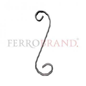 Element decorativ fier forjat S 280x80mm / Ferrobrand