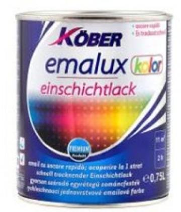 Email Emalux Kolor Negru Ral9005 0.75L Premium