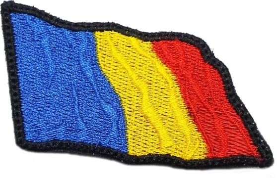 Emblema brodata tricolor