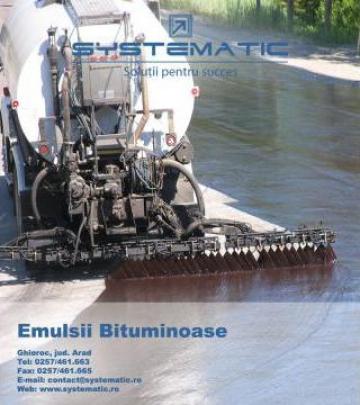 Emulsii bituminoase cationice