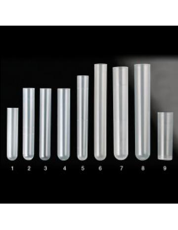 Eprubete 10 ml PP, 16x100 mm 500 buc, Deltalab