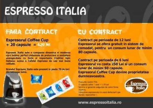 Espressor cu capsule