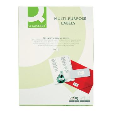 Etichete Q-Connect, 105 x 148 mm, 400 etichete, 100 coli/top