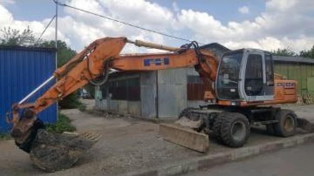 Excavator pe roti 18t, pe pneuri 18t Bucuresti