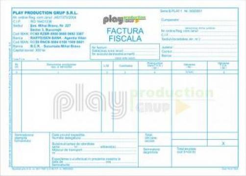 Facturi cu chitanta stampilate